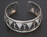Egyptian Ankh Cuff Bracelet