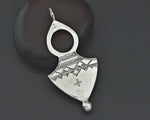 Tuareg Silver Cross with Engravings
