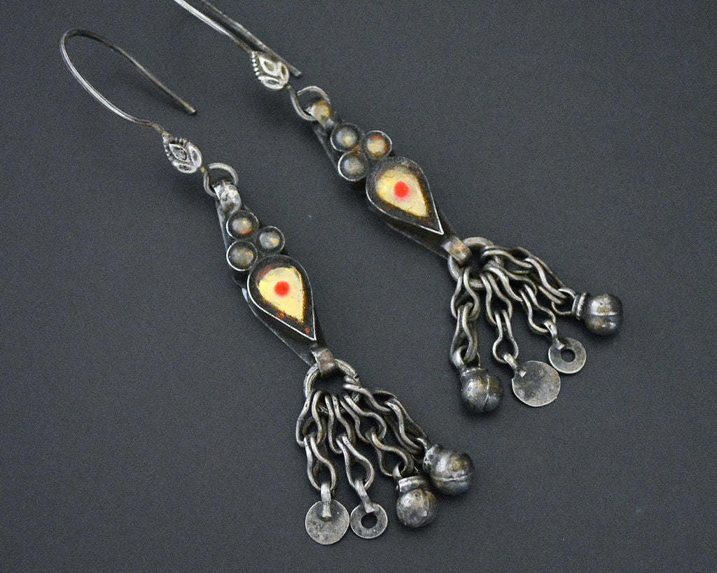 Rajasthani Earrings with Glass