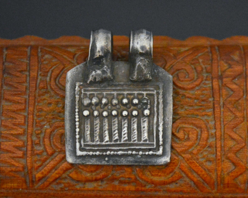 Old Heavy Hindu Amulet Sapta Matrikas
