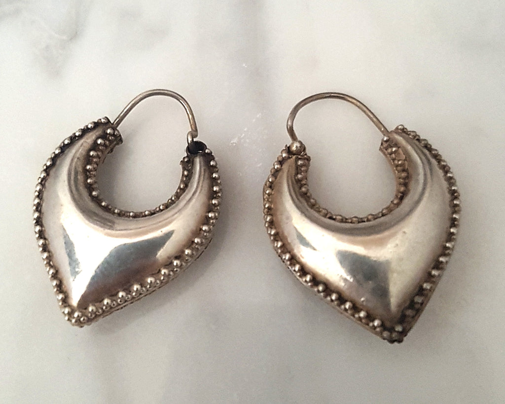 Ethnic Hoop Earrings from India
