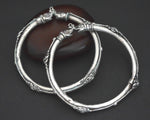 Indian Elephant Bangle Bracelet - PAIR