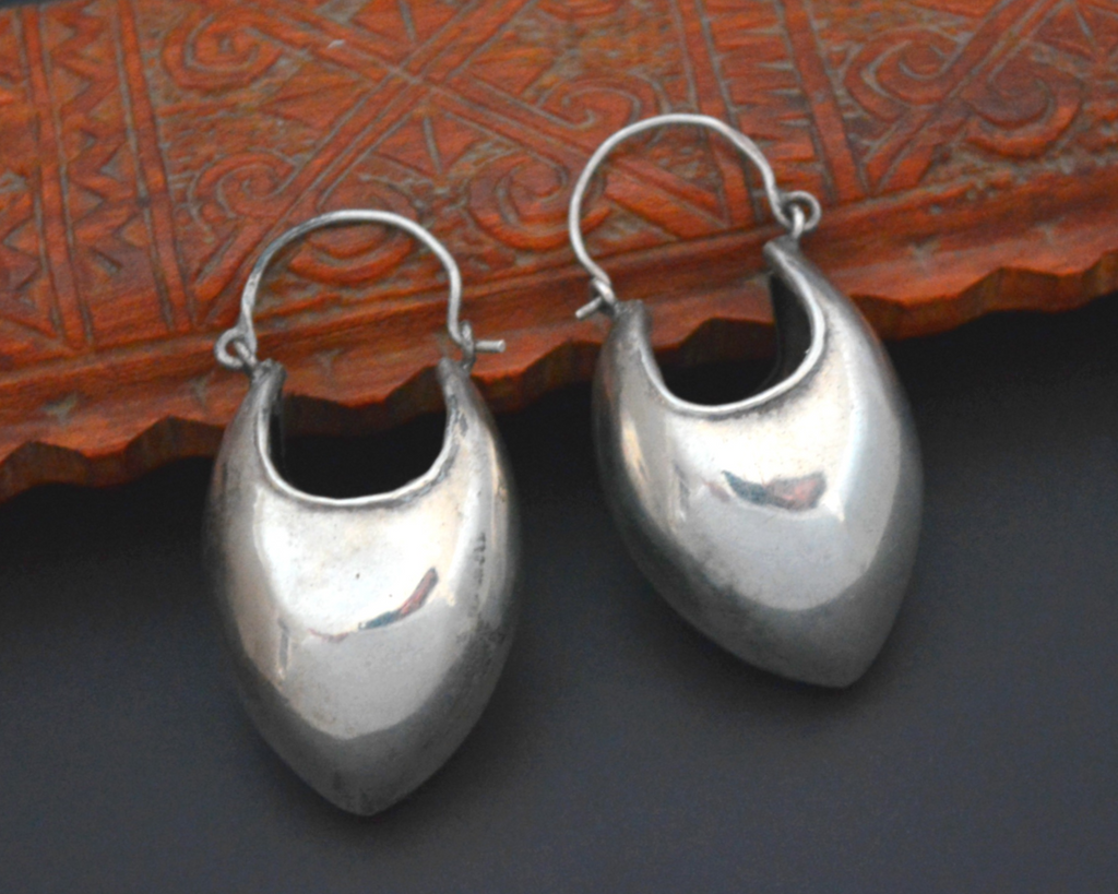 Ethnic Hoop Earrings