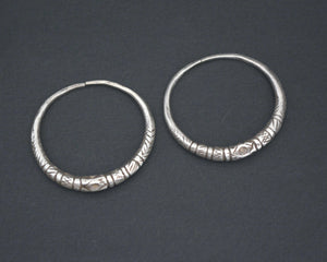 Afghani Hoop Earrings - MEDIUM