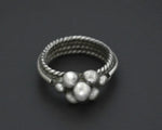 Reserved for S. - Old Rajasthani Silver Ring - Size 9
