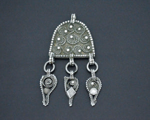 Antique Yemeni Pendant with Dangles
