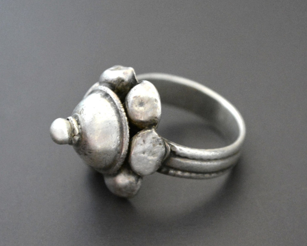 Afghani Silver Ring - Size 8