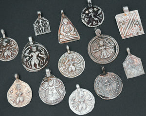Set Hindu Charm Amulet Pendants - SET