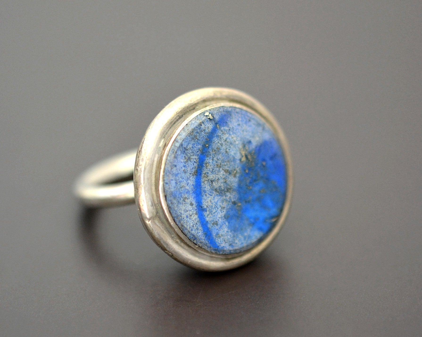Afghani Lapis Lazuli Ring - Size 6