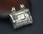Old Yemeni Silver Box Pendant