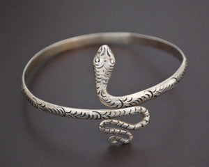 Sterling Silver Snake Bracelet - SMALL