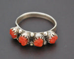 Zuni Coral Ring 6.75 / 7
