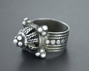 Antique Omani Silver Ring - Size 8