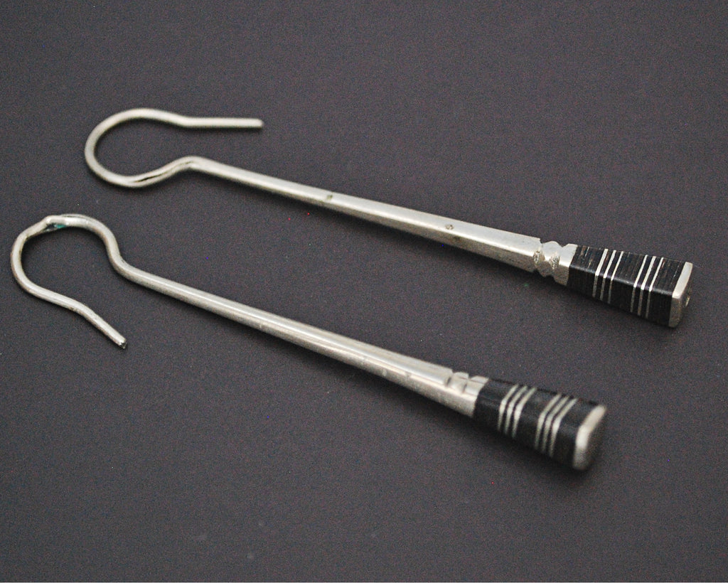 Tuareg Silver Earrings