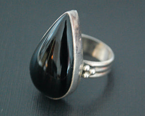 Ethnic Onyx Ring - Size 7.5