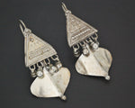 Rajasthani Silver Earrings