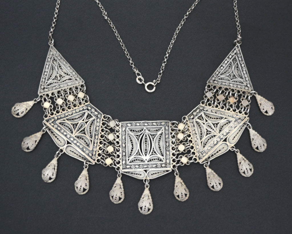 Yemeni Jewish Filigree Necklace