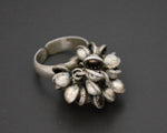 Rajasthani Silver Ring with Bells- Size 8