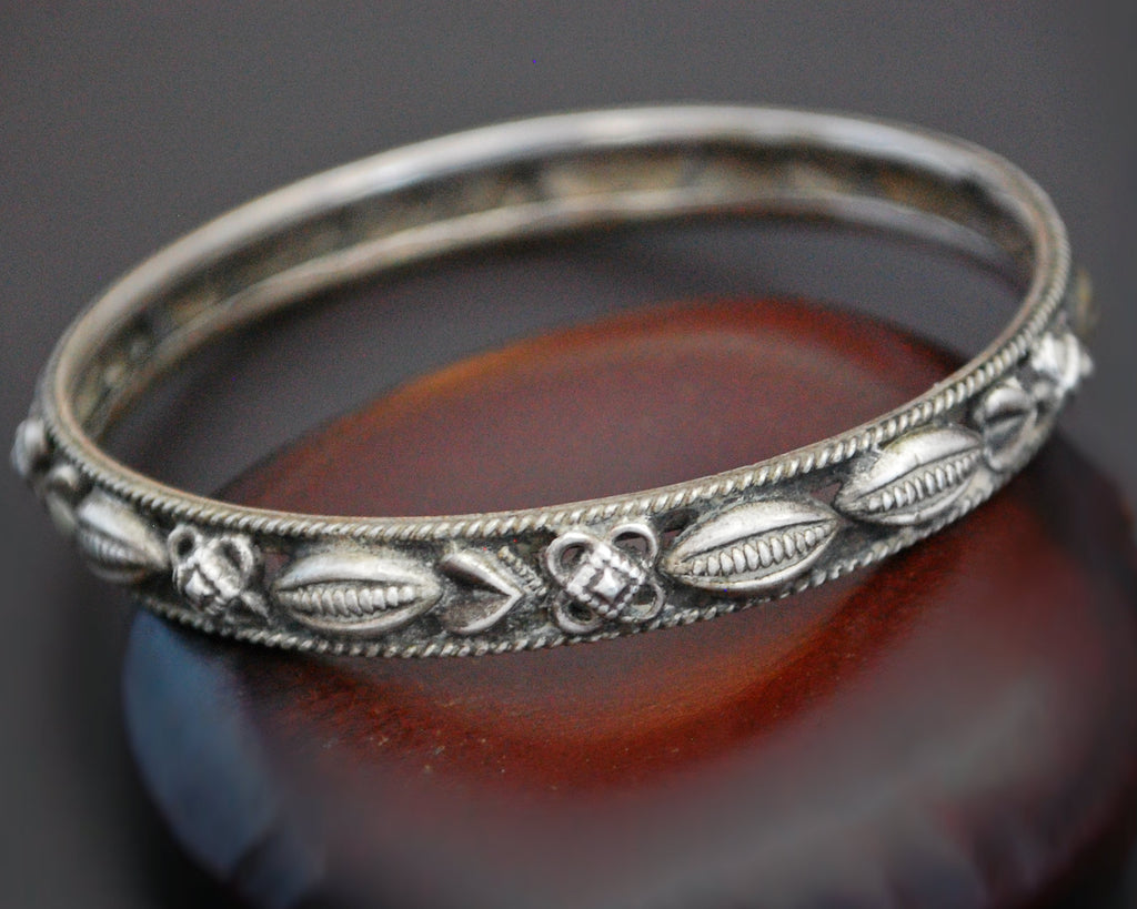 Rajasthani Silver Bangle Bracelet - SMALL /MEDIUM