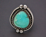 Native American Navajo Turquoise Ring - Size 6.25