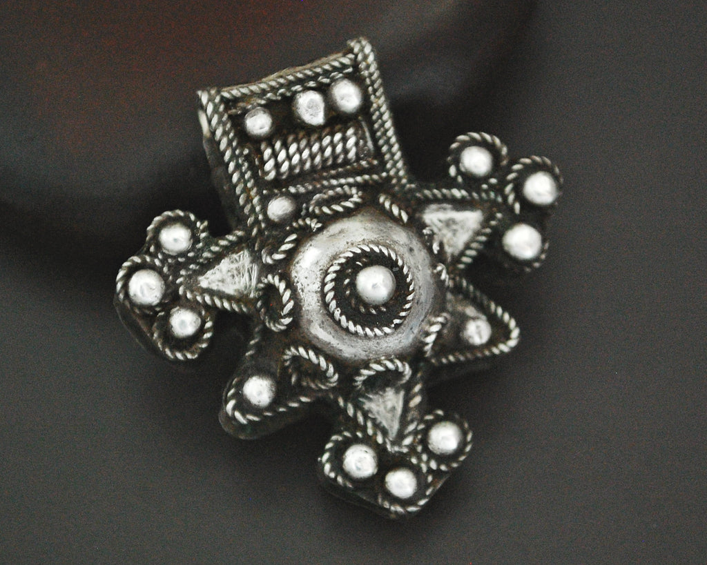 Old Berber Boghdad Cross Pendant