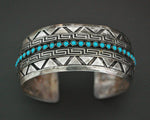 Ethnic Turquoise Cuff Bracelet
