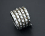 Old Tribal Coil Ring from India - Size 7.5