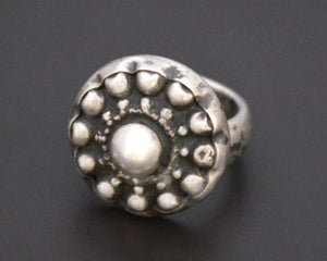 Old Rajasthani Silver Ring - Size 5