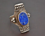 Ethnic Lapis Lazuli Ring from India - Size 8.5