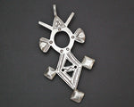 Tuareg Sterling Silver Cross Pendant
