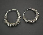 Antique Mauritanian Hoop Earrings - MEDIUM