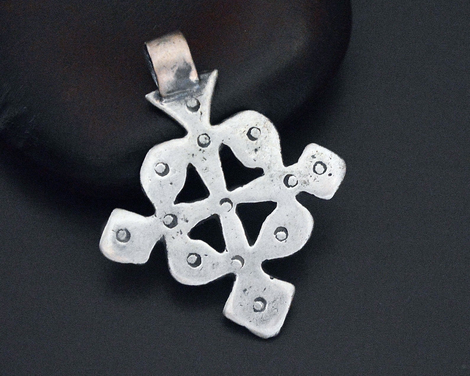 Antique Ethiopian Coptic Cross Pendant