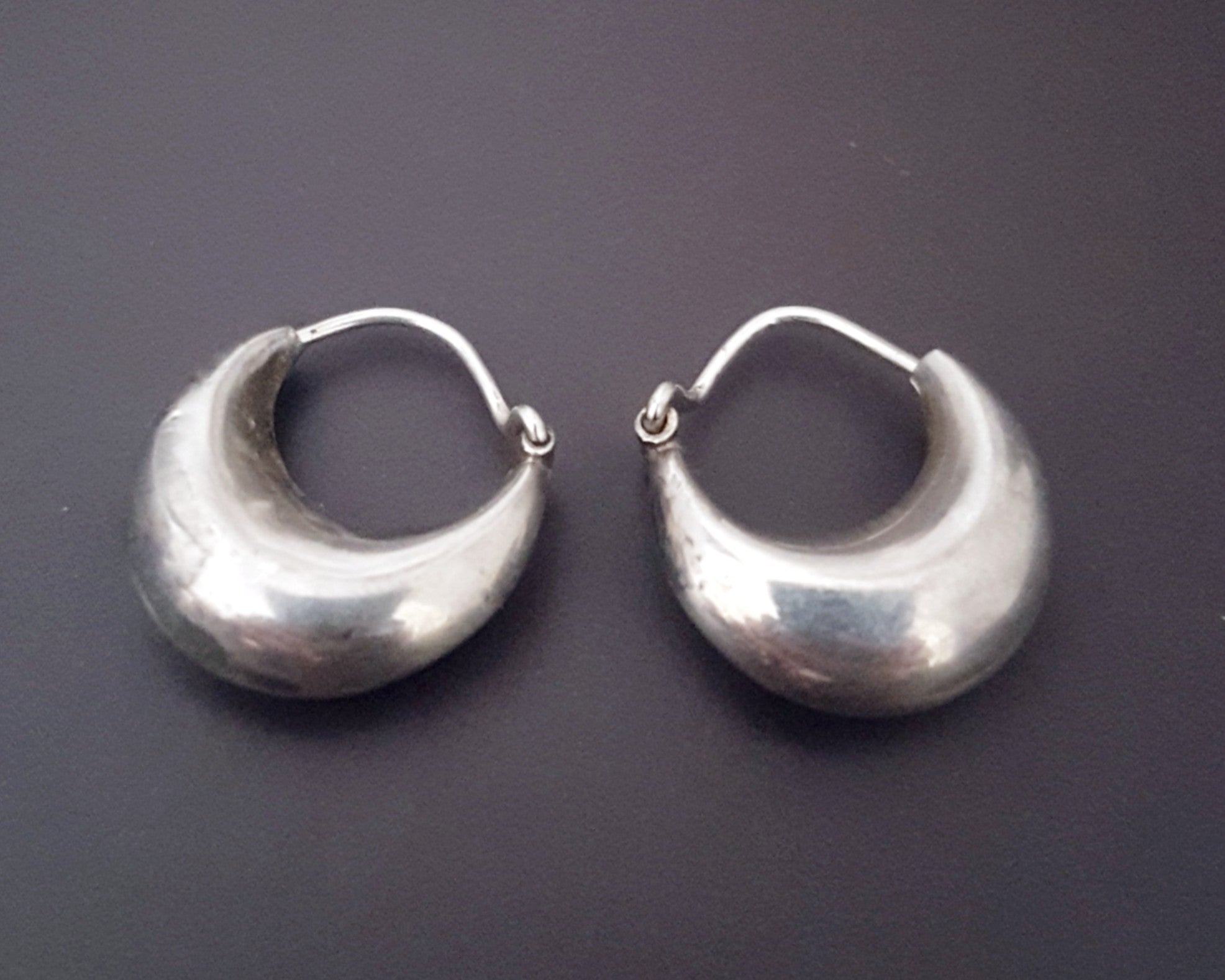 Silver Hoop Earrings - XS