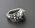 Antique Yemeni Agate Ring - Size 7