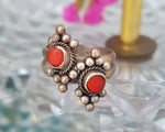 Berber Kabyle Coral Ring - Size 6