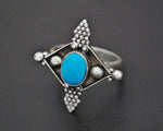 Ethnic Turquoise Ring from India - Size 7.5