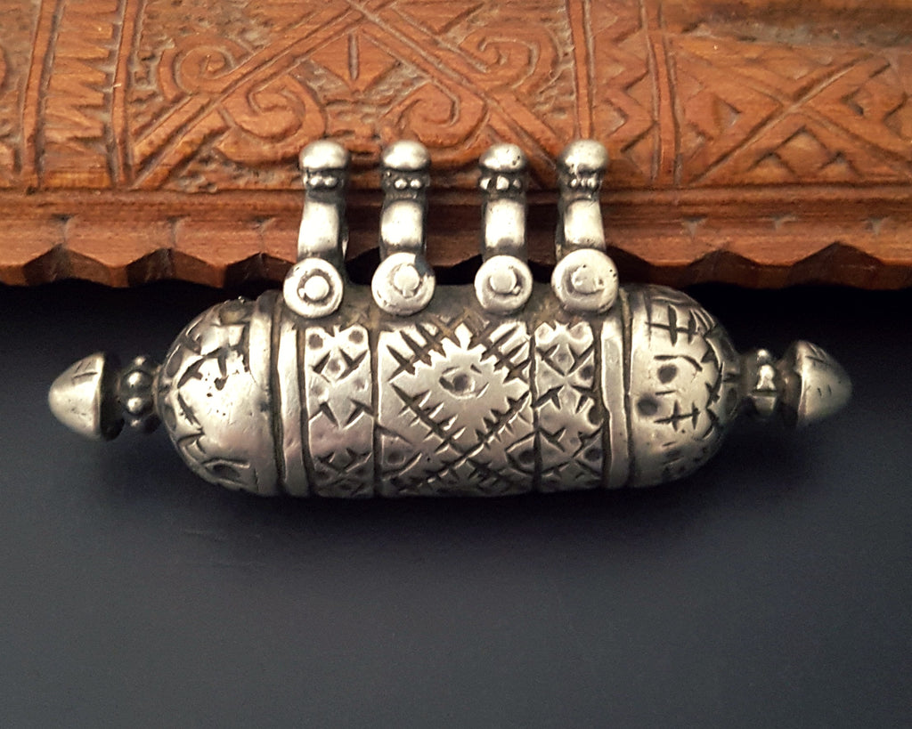 Bold Indian Taviz Pendant