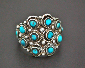 Ladakh Turquoise Ring - Size 9.5