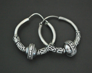 Ethnic Bali Hoop Earrings - SMALL/MEDIUM