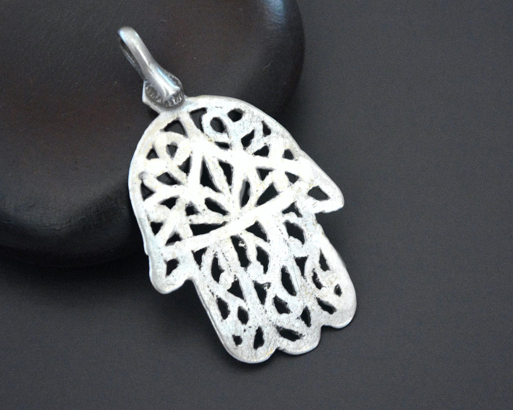 Antique Tunisian Hamsa Pendant