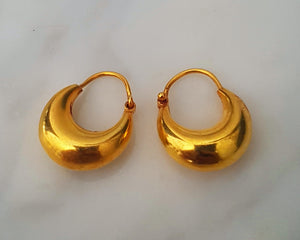 Gilded Hoop Earrings - XS
