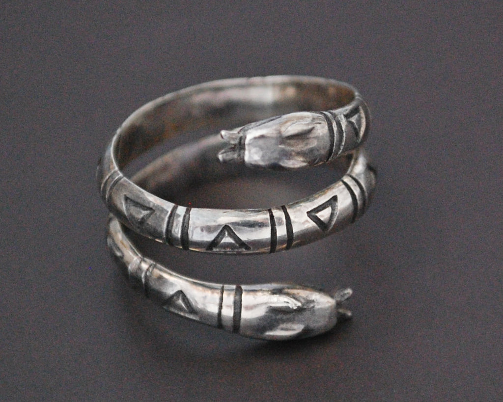Snake Coil Ring - Size 7