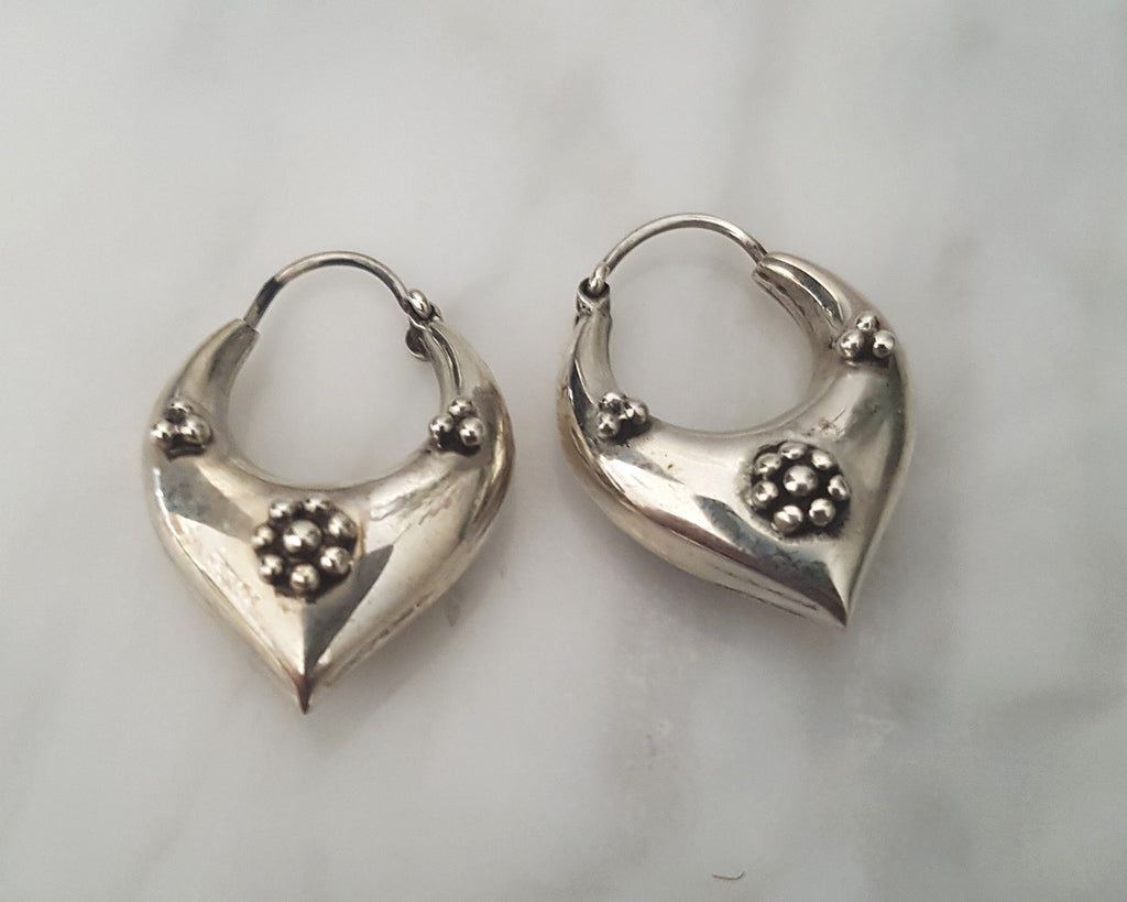 Ethnic Hoop Earrings from India