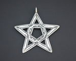Tuareg Silver Star Pendant