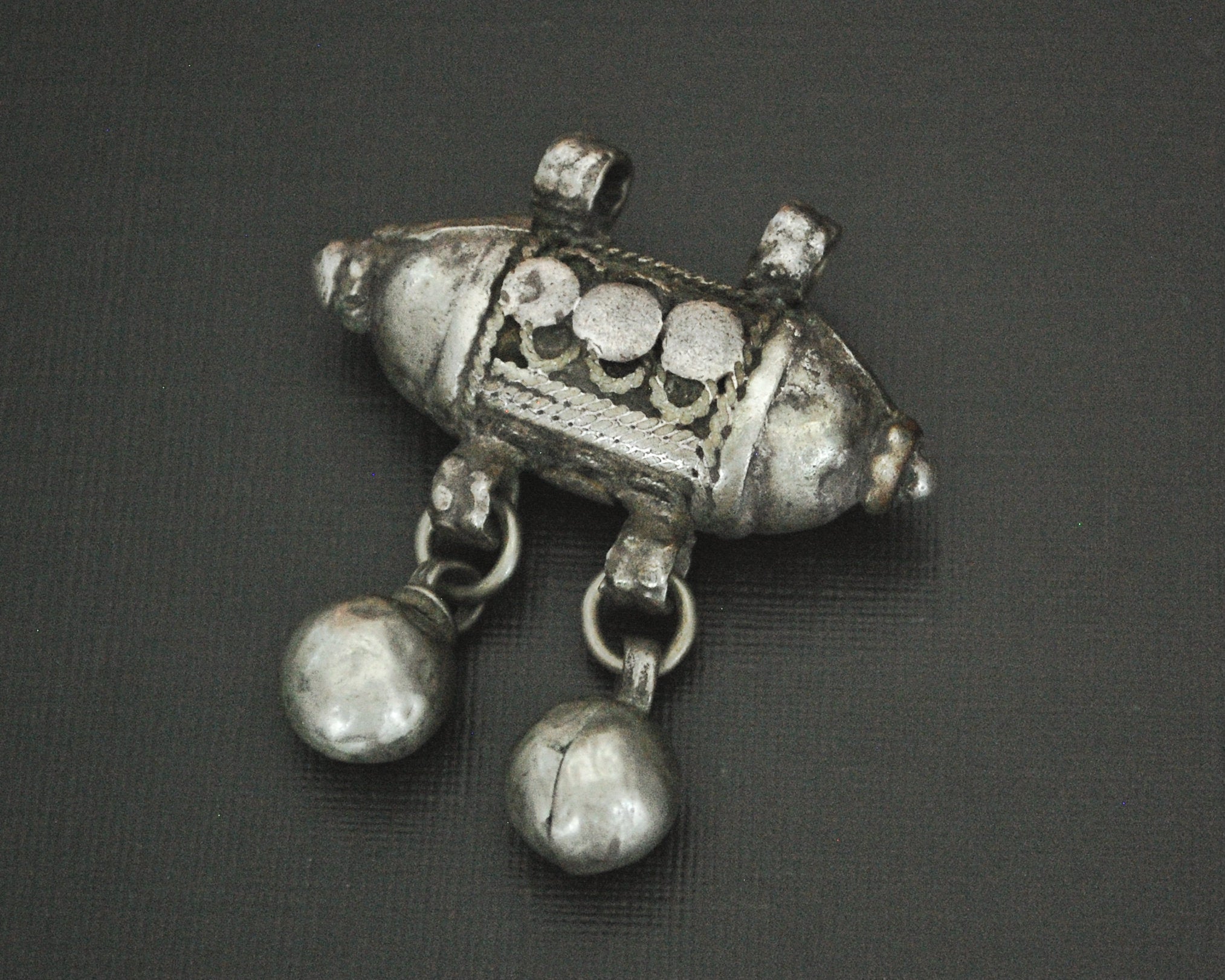 Yemeni Bedouin Pendant with Bells