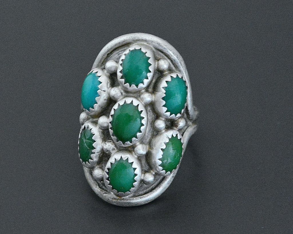 Zuni Turquoise Ring - Size 6.75