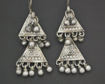 Rajasthani Silver Earrings