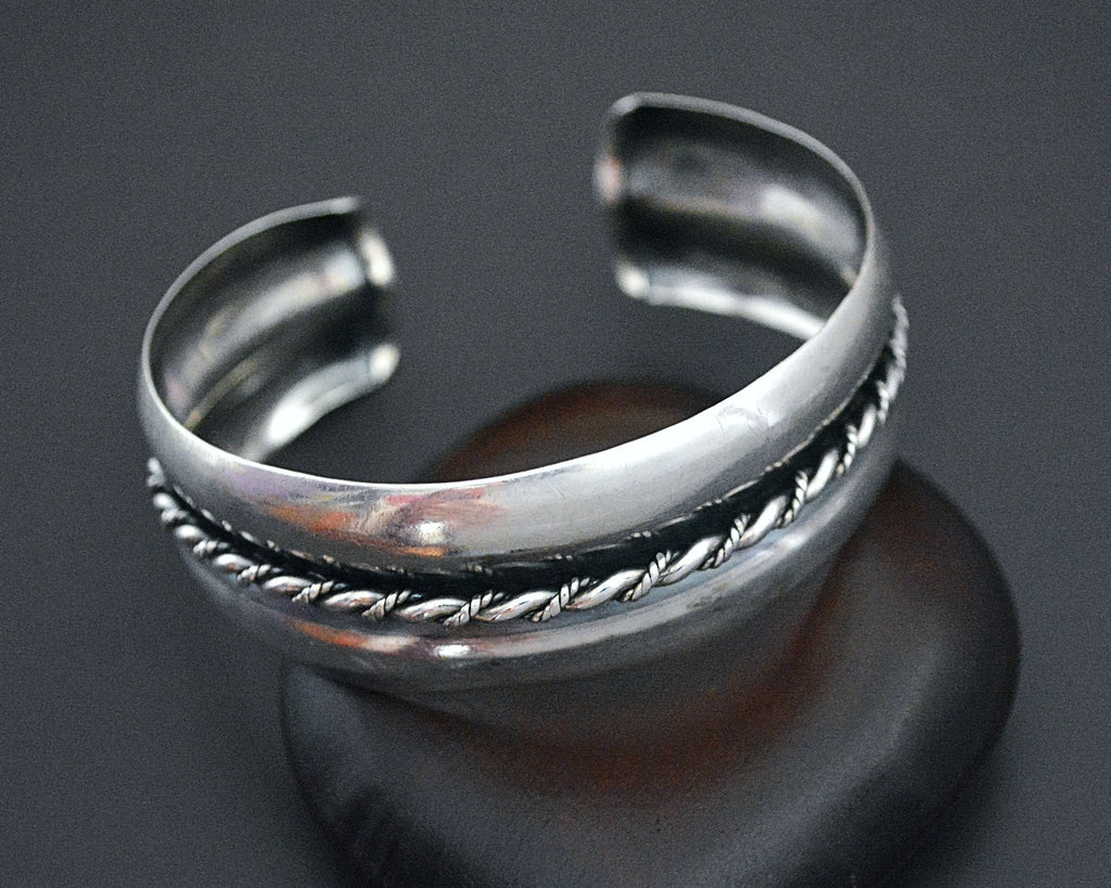 Vintage Twisted Rope Cuff Bracelet - SMALL/MEDIUM