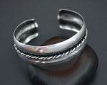 Vintage Twisted Rope Cuff Bracelet - SMALL/MEDIUM