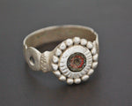 Tuareg Chevron Silver Ring - Size 11.5